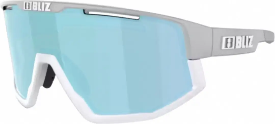 Bliz Fusion Sportbril Matte Light Grey/ Smoke&Iceblue Mirror