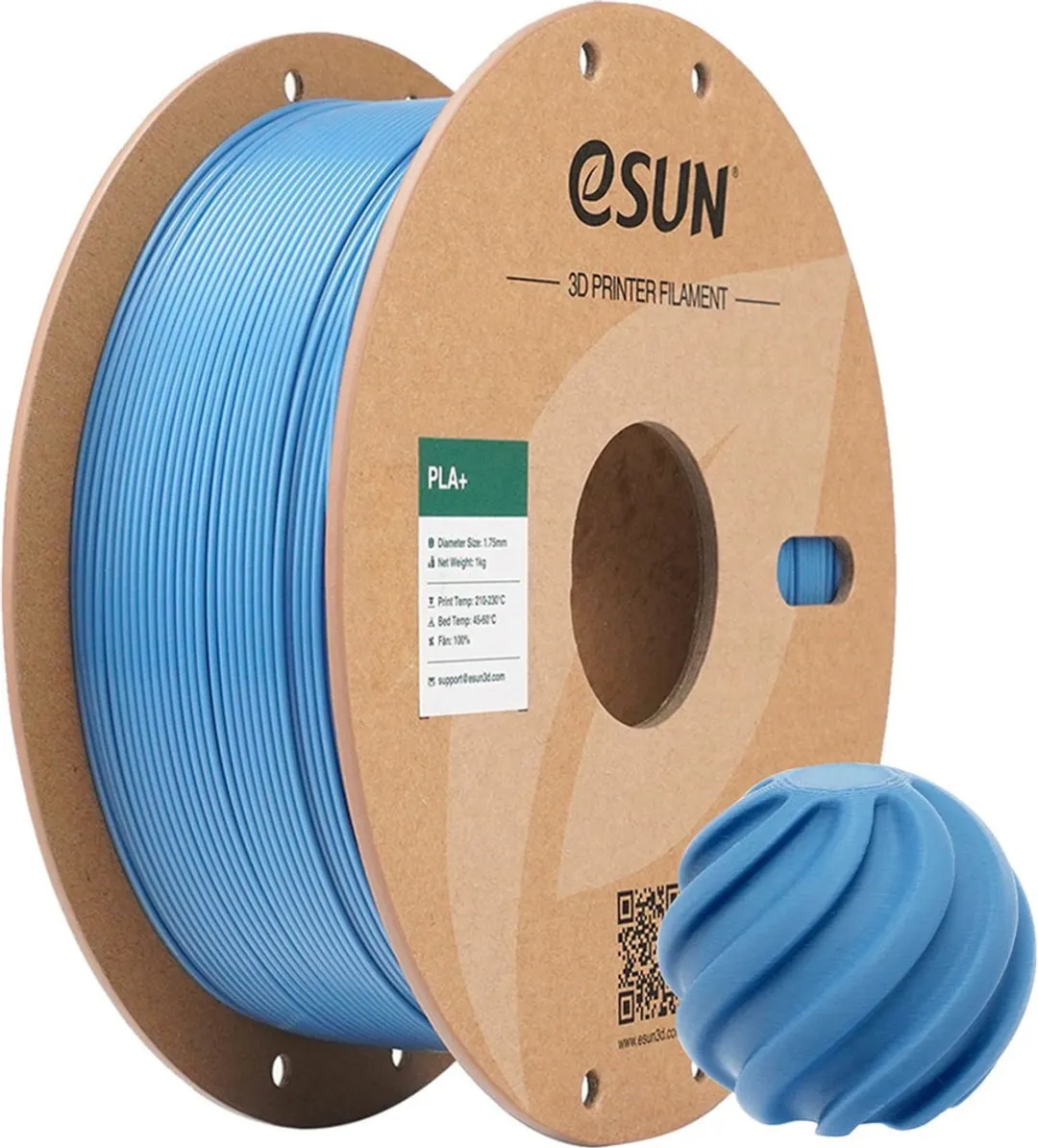 ESUN PLA+ Filament Mistblauw 1kg