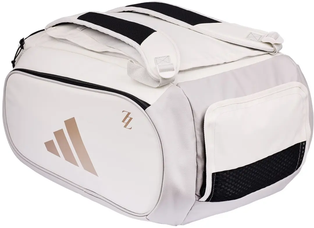adidas Tour Racketbag Zidane - Lichtgrijs - afbeelding 2 van 6