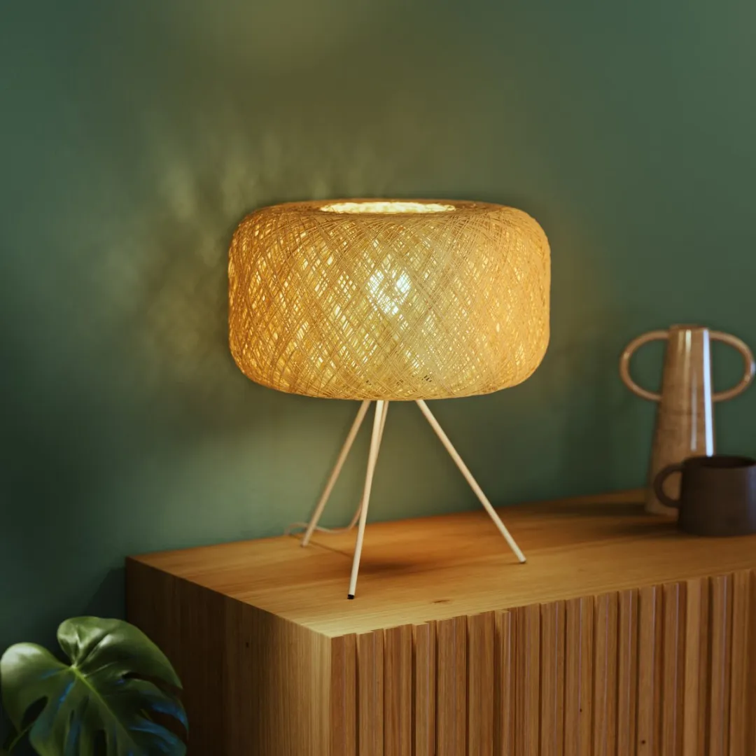 Osram Decor Paper Bale Vloerlamp E27 Beige 40cm
