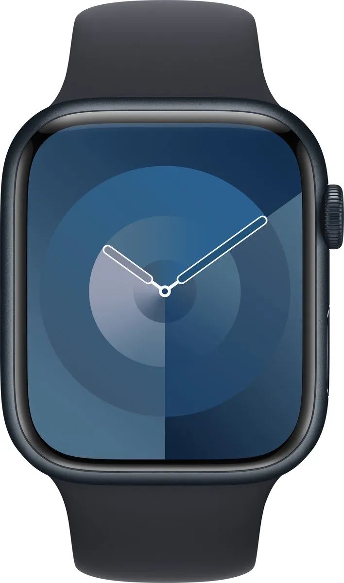 Apple Sportband Middernacht - 45mm - M/L