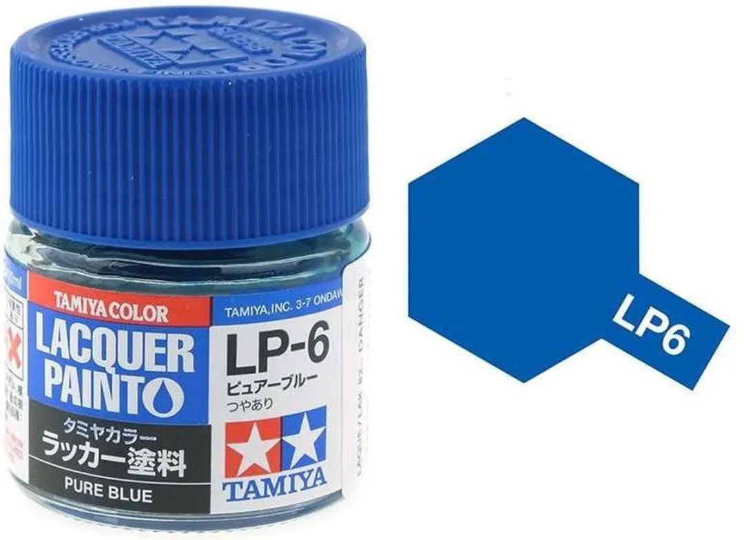 Tamiya Hobbyverf Olieverf LP-6 Blauw Gloss 10ml