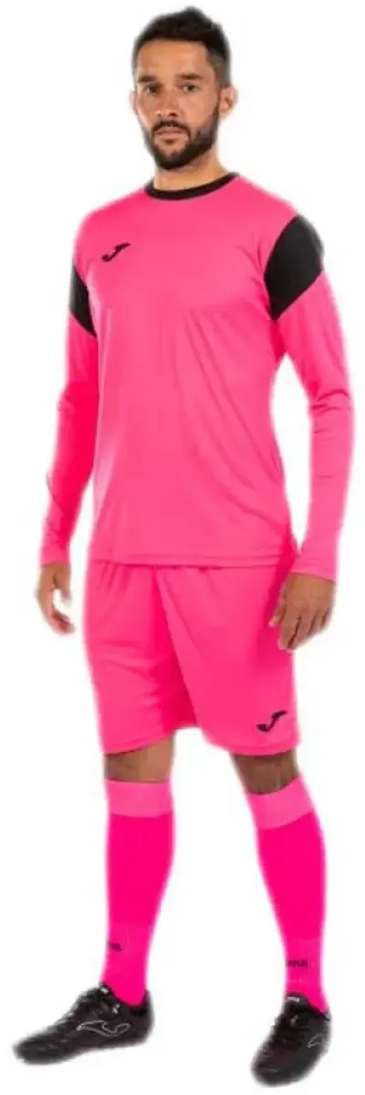 Joma Phoenix Keeperset Heren - Fluo Roze / Zwart | Maat: M - afbeelding 4 van 5
