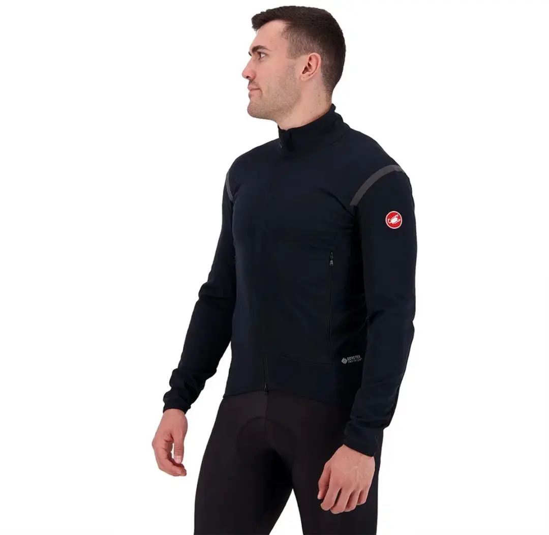 Castelli Perfetto RoS 2 Fietsjas - Light Black/Black Reflex - afbeelding 3 van 6