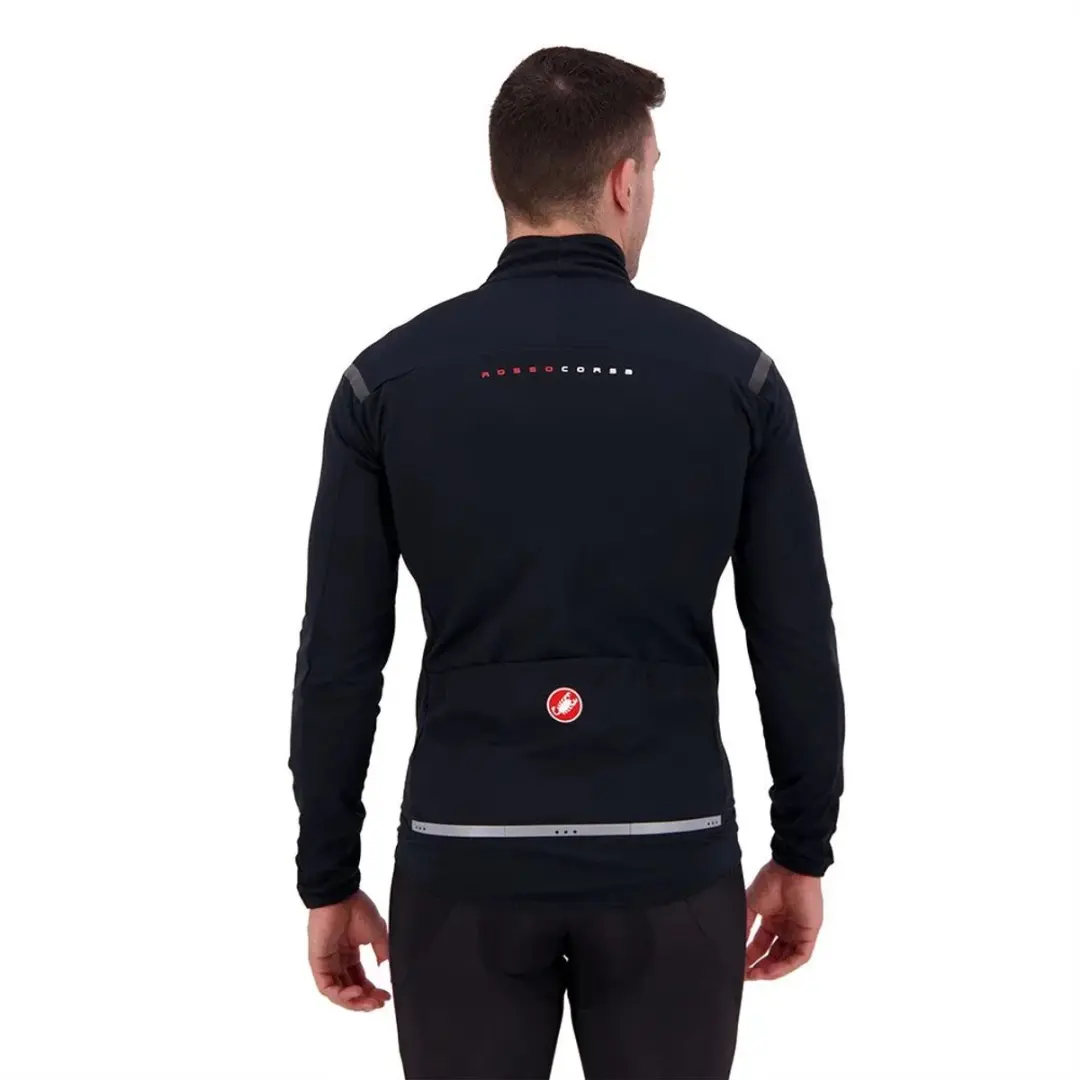 Castelli Perfetto RoS 2 Fietsjas - Light Black/Black Reflex - afbeelding 2 van 6