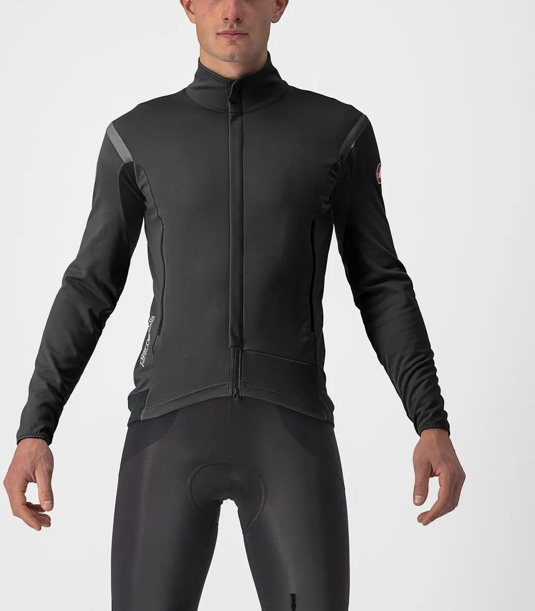 Castelli Perfetto RoS 2 Fietsjas - Light Black/Black Reflex - afbeelding 5 van 6