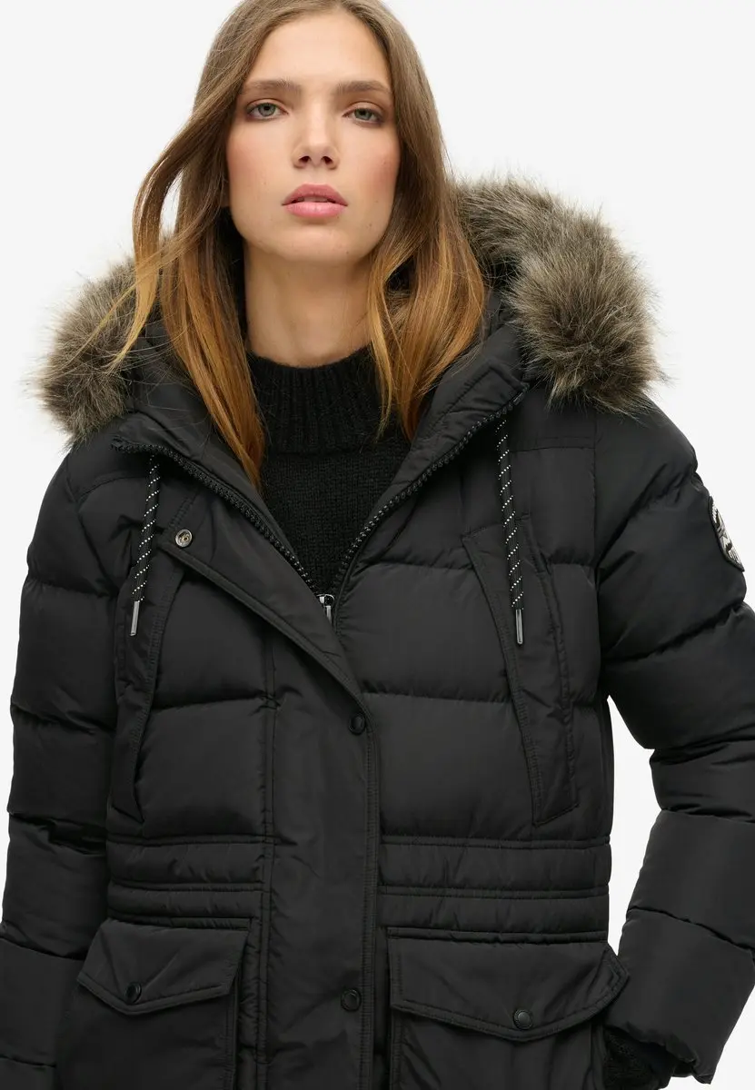 Superdry Everest Faux Fur Winterjas Dames