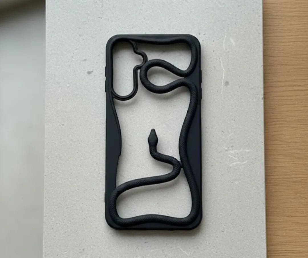 NUVEX Slang Design Hoesje Samsung Galaxy A54 - Zwart