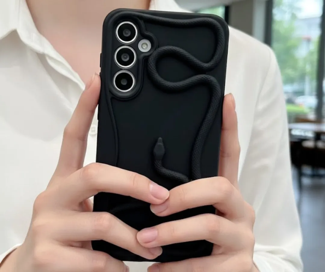 NUVEX Slang Design Hoesje Samsung Galaxy A54 - Zwart