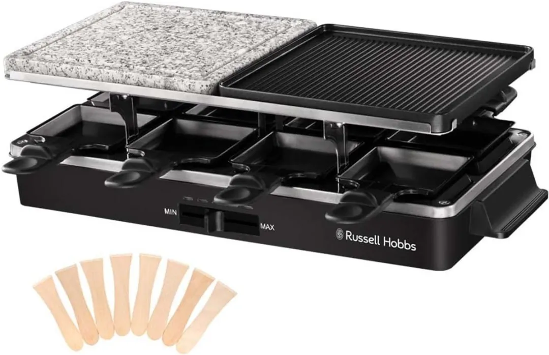 Russell Hobbs Multi Raclette 3-in-1 8 Personen 1400W