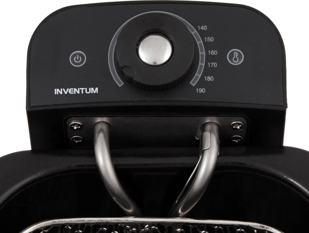 Inventum GF461B Dubbele Frituurpan 2x2,5L - 3600W - Zwart