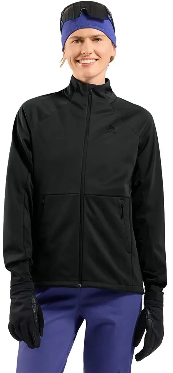 Odlo Essential Warm Jacket Dames - Zwart - XL - afbeelding 5 van 5