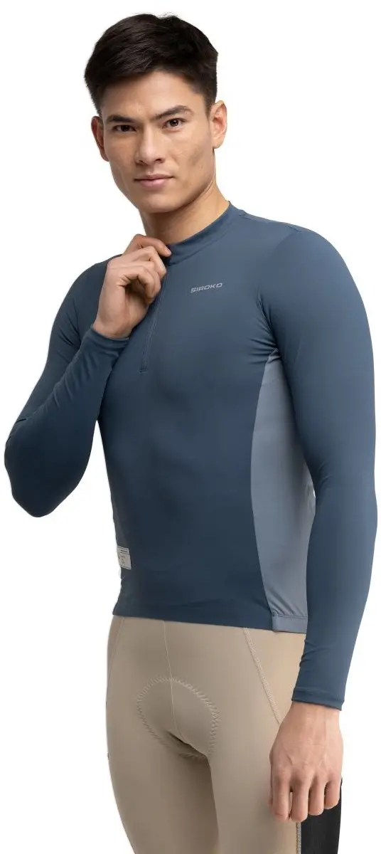 Siroko Gm3 Karakórum Trui Met Lange Mouwen Blauw L Man