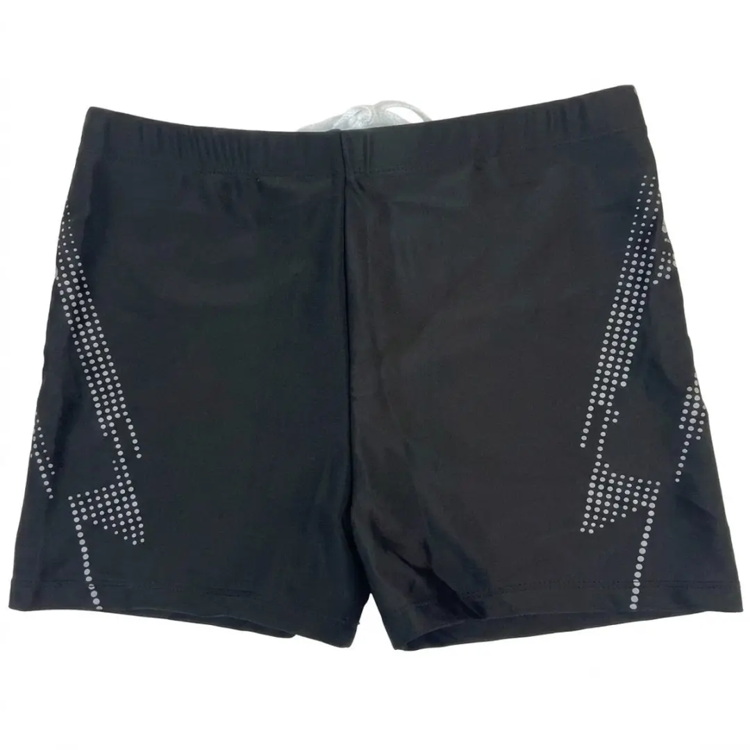 Zwart Grijs Sport Zwembroek Heren Maat XXL
