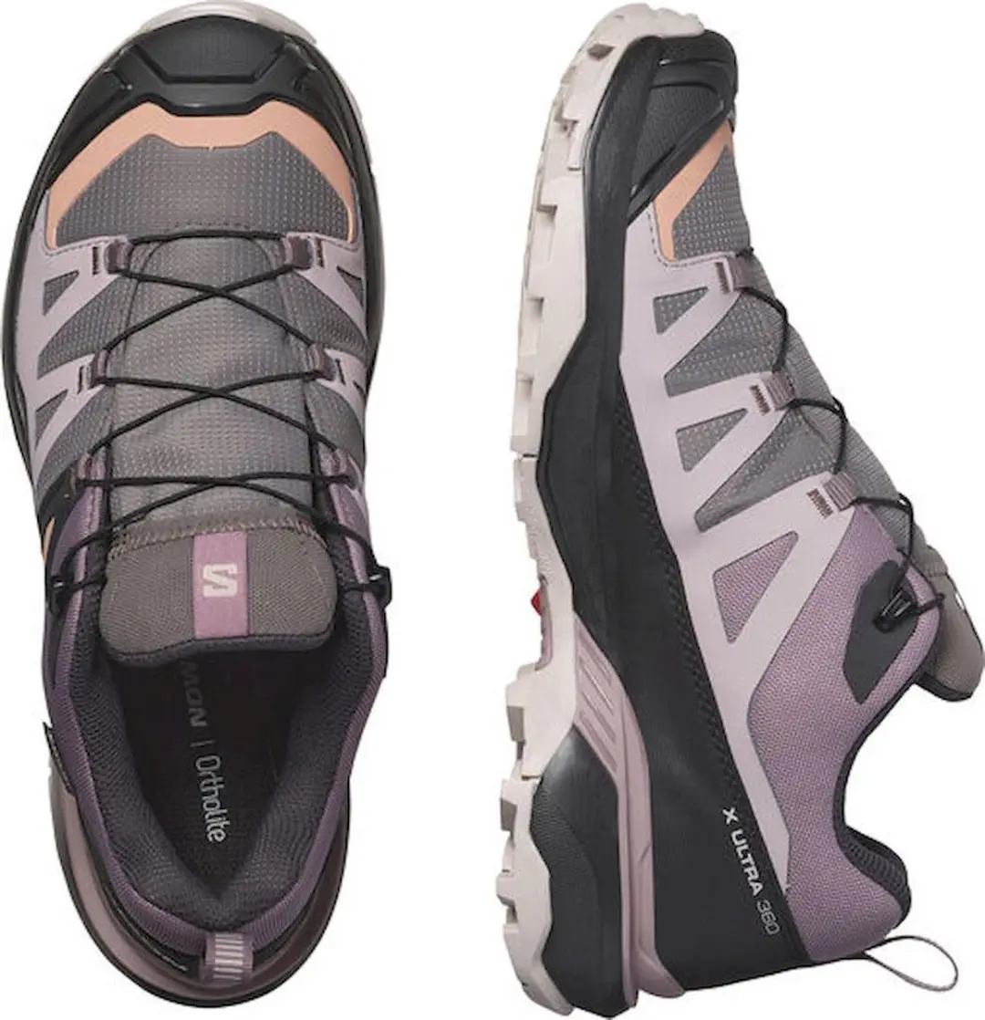 Salomon X Ultra 360 GTX W Lage wandelschoenen dames - Lila - afbeelding 4 van 6