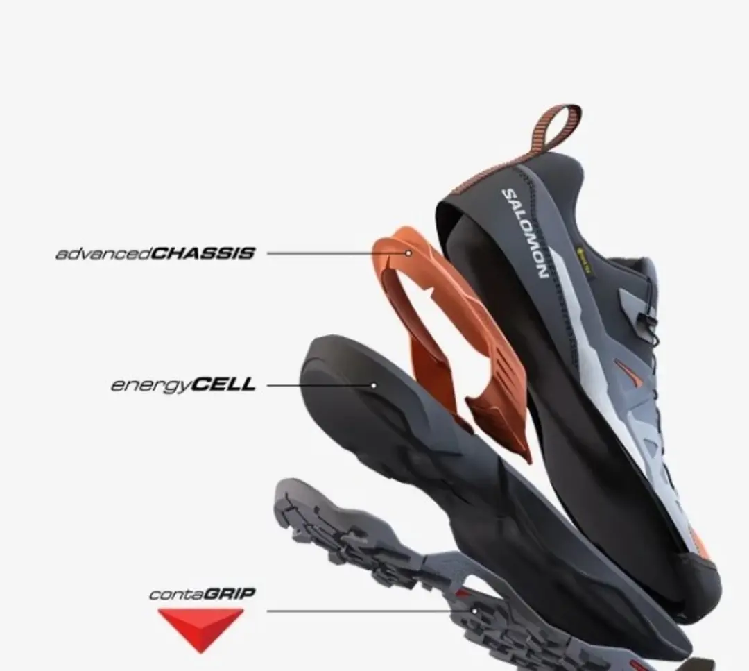 Salomon X Ultra 360 GTX W Lage wandelschoenen dames - Lila - afbeelding 3 van 6