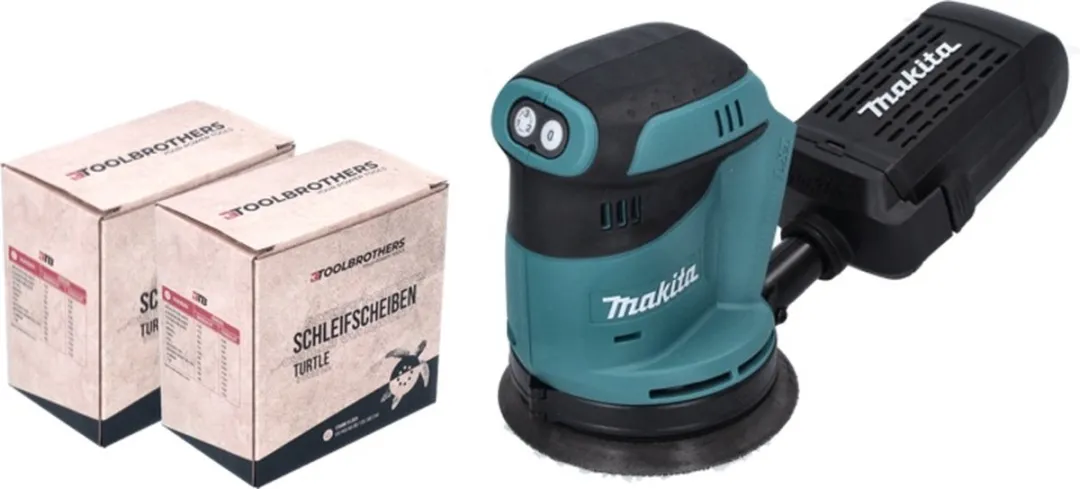 Toolbrothers TURTLE Schuurset + DBO 180 Z Accu Excentrische Schuurmachine 125mm - afbeelding 5 van 5