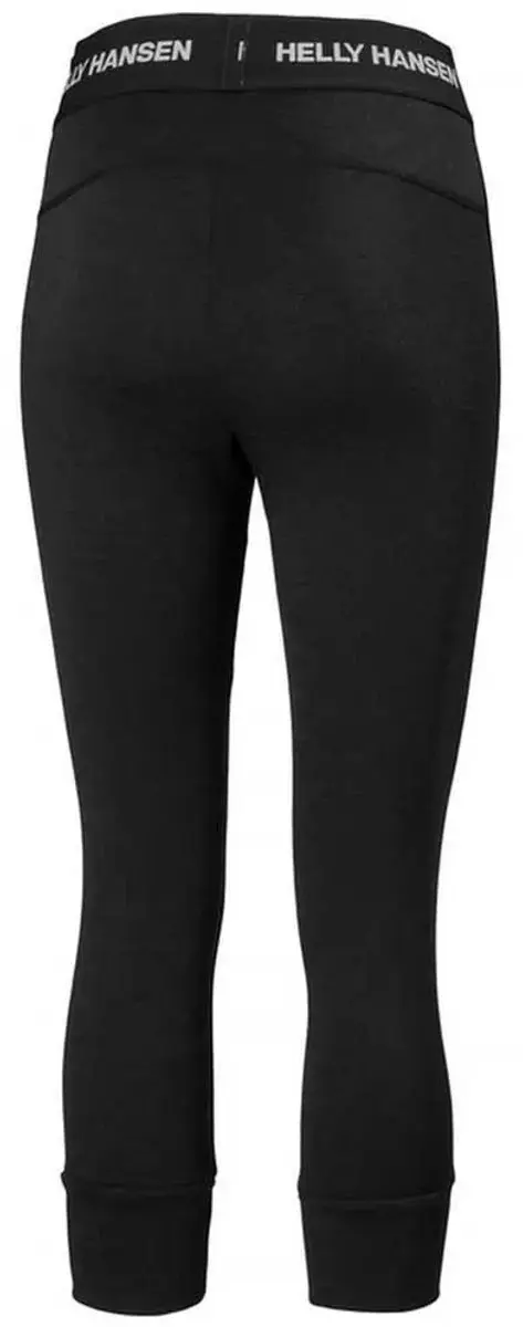 Helly Hansen Lifa Merino Midweight Basislaagbroek - Zwart - afbeelding 3 van 6