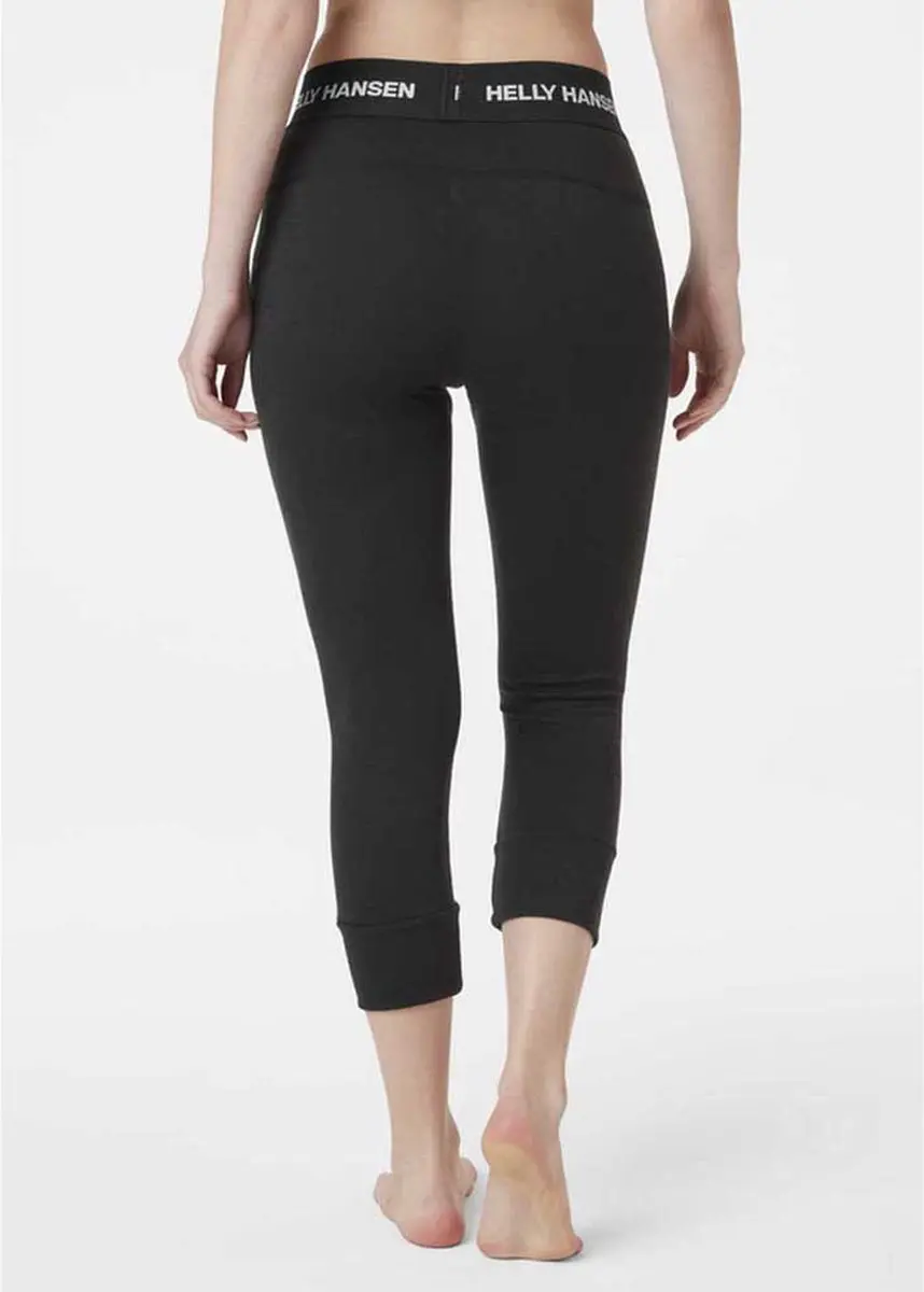 Helly Hansen Lifa Merino Midweight Basislaagbroek - Zwart - afbeelding 5 van 6