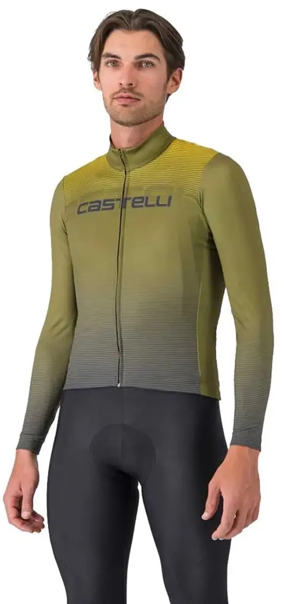 Castelli Apice Thermal Fietsshirt Lange Mouw - L