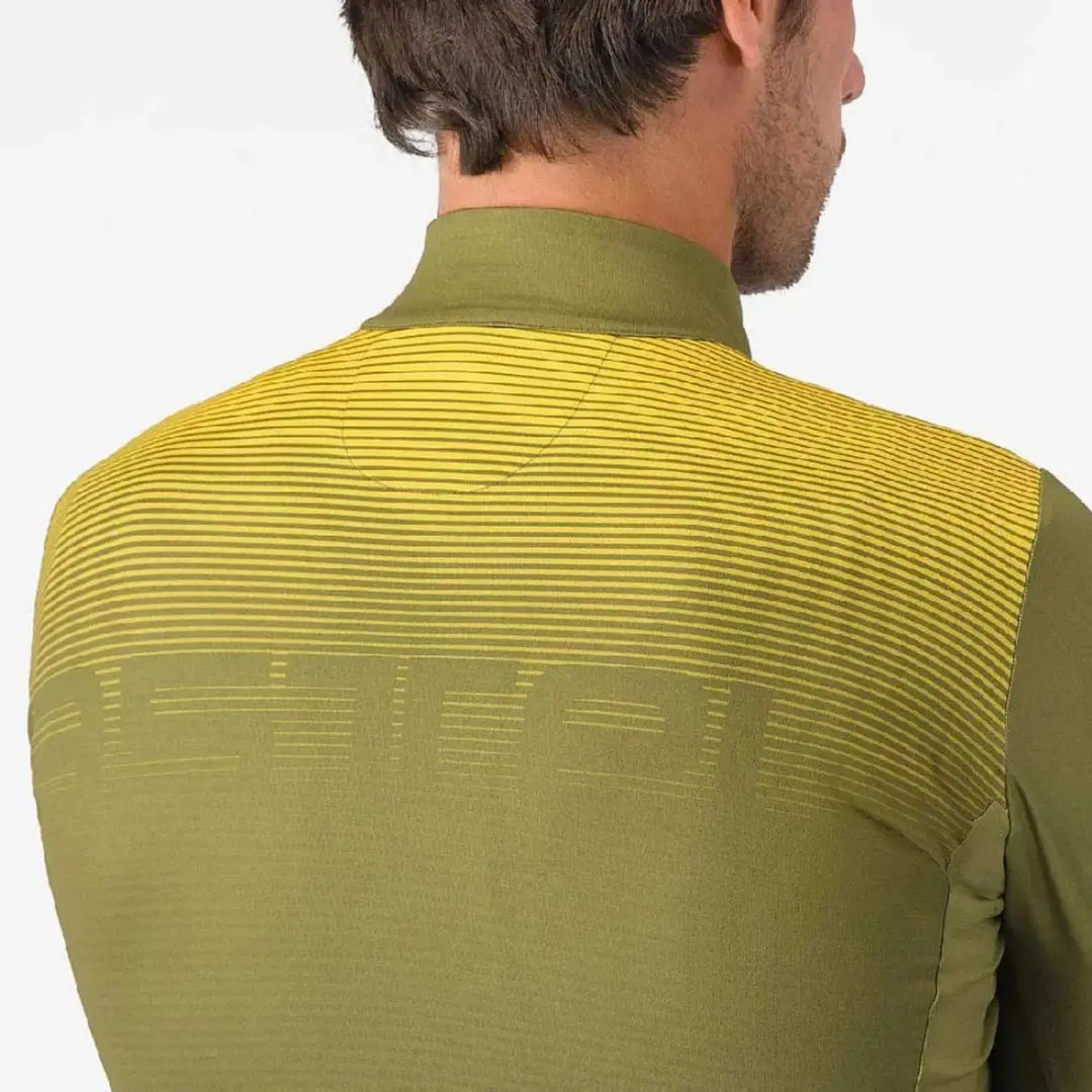 Castelli Apice Thermal Fietsshirt Lange Mouw - Sage - XL - afbeelding 4 van 4
