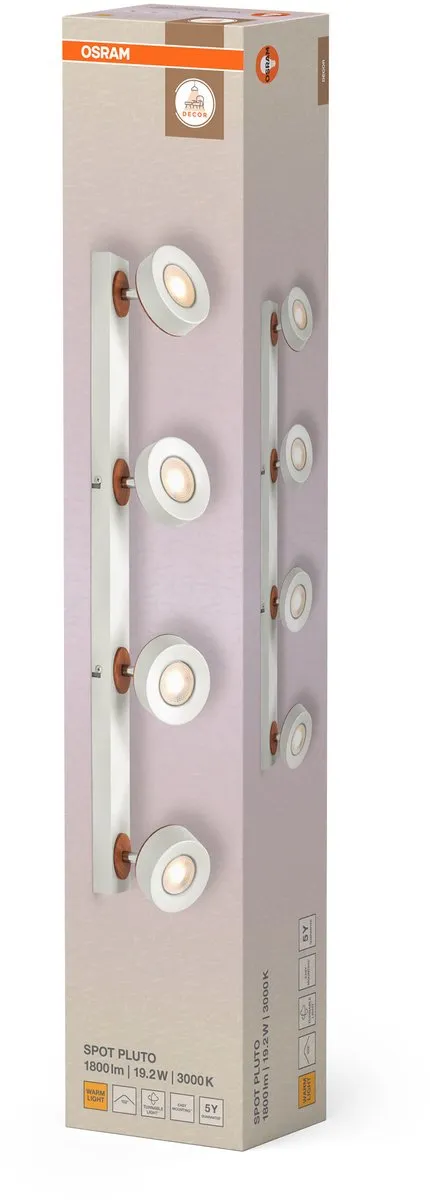 Osram Decor Spot Pluto 19,2W Warm Wit - afbeelding 6 van 6
