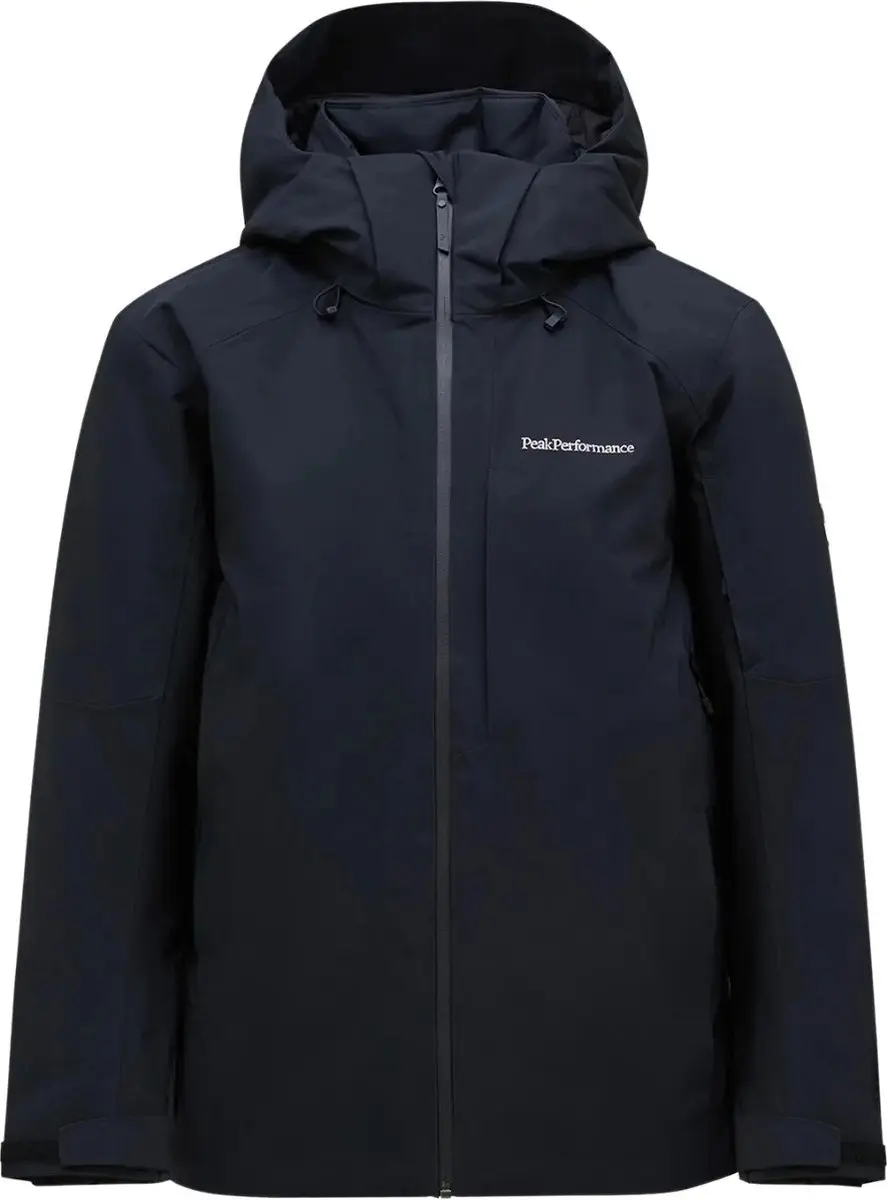 Peak Performance Maroon Ski Jas Heren Zwart XL