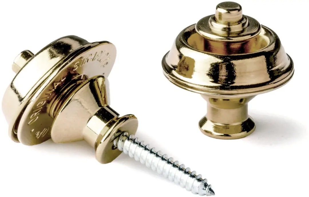 Dunlop StrapLok SLS1032BR Straplocks Messing