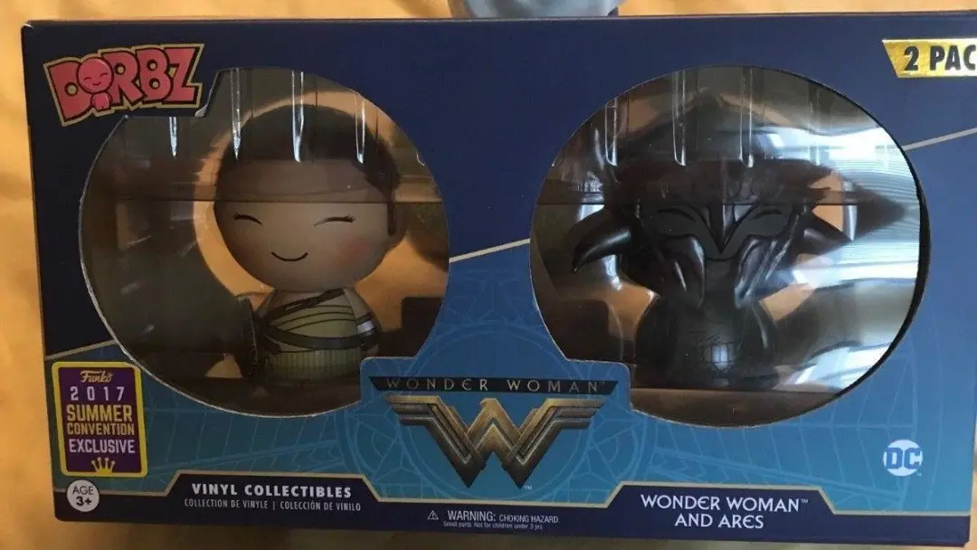 Funko Dorbz Wonder Woman and Ares Duopack