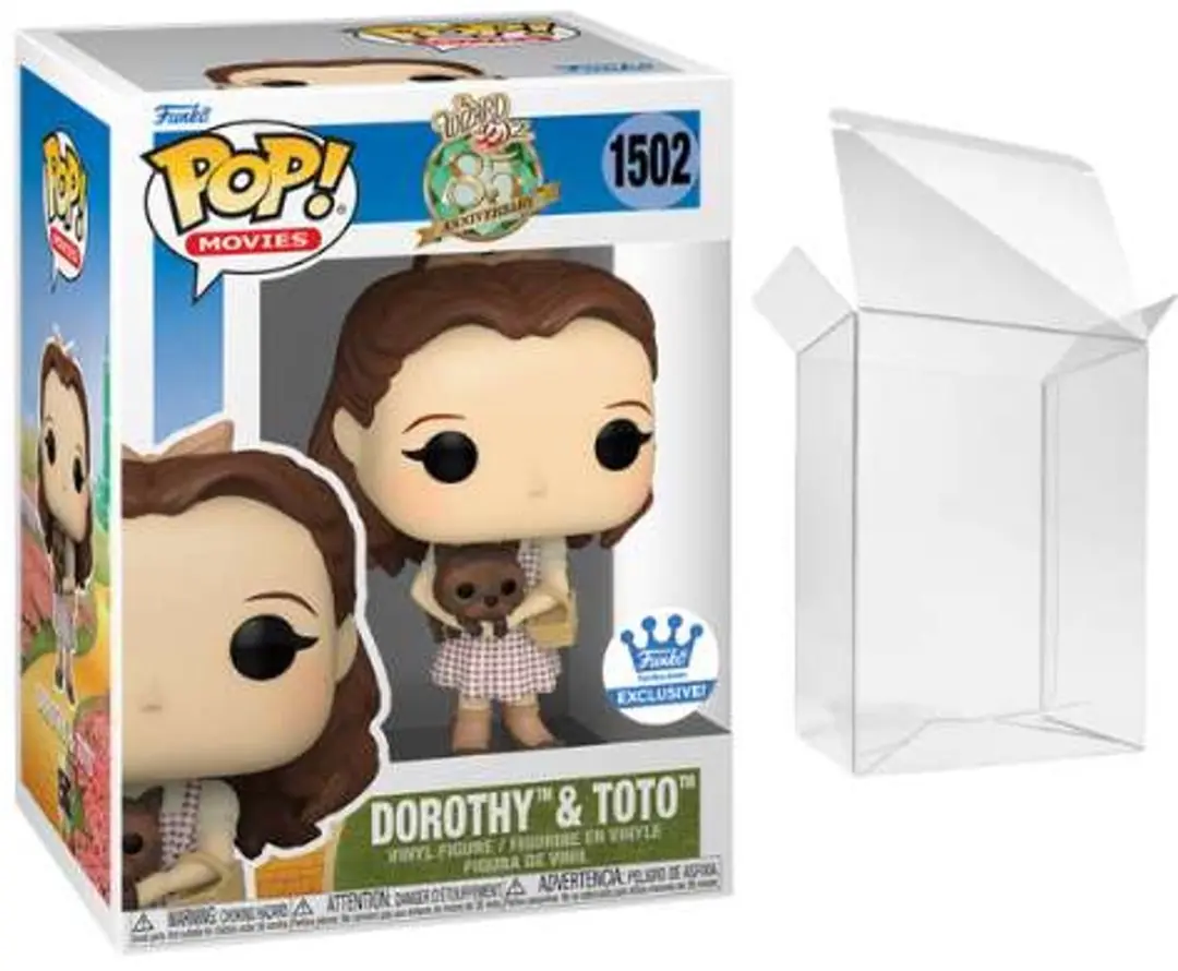 Funko POP! Wizard of Oz Dorothy & Toto Vinyl Figuur - 9cm - afbeelding 5 van 5