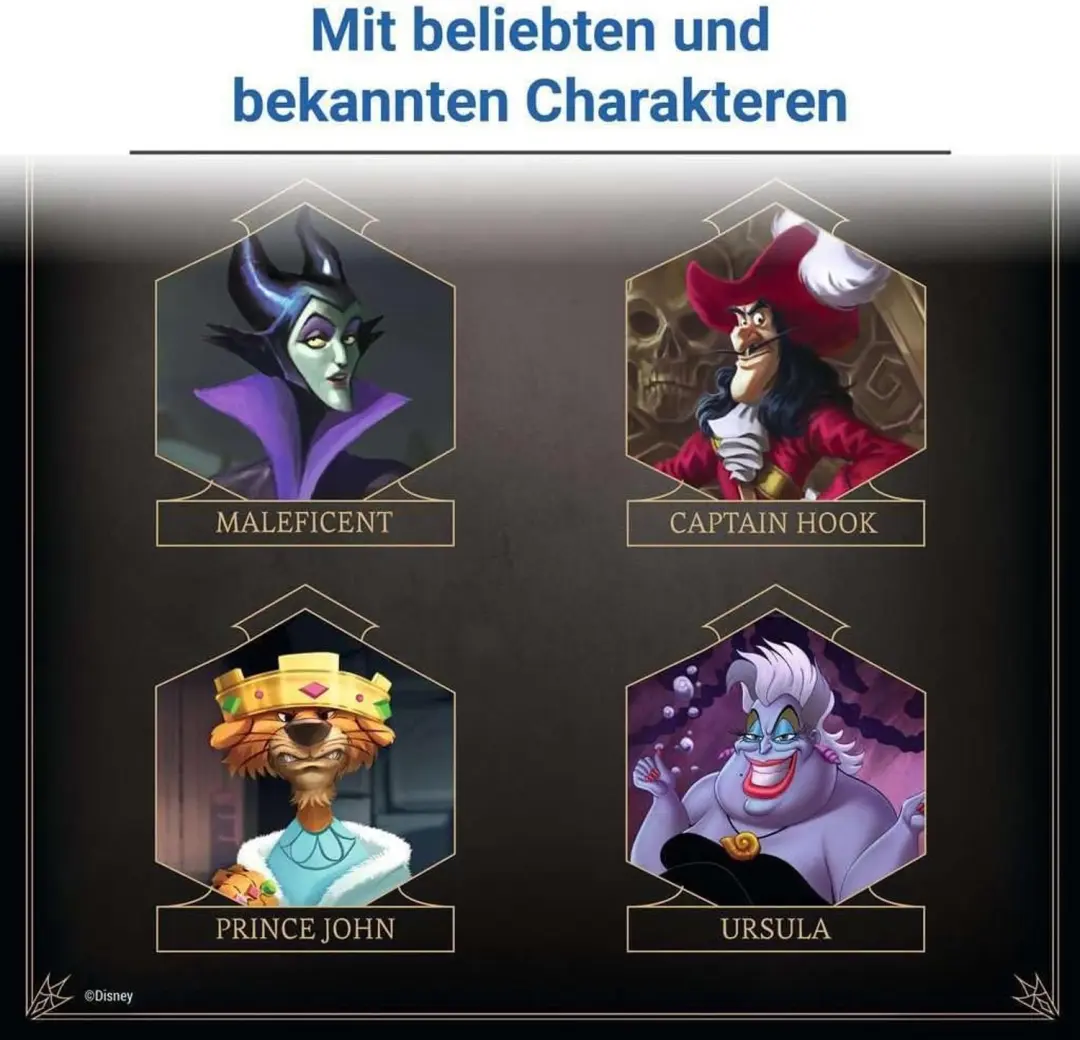 Ravensburger Disney Villainous: Intro to Evil Bordspel - afbeelding 5 van 6