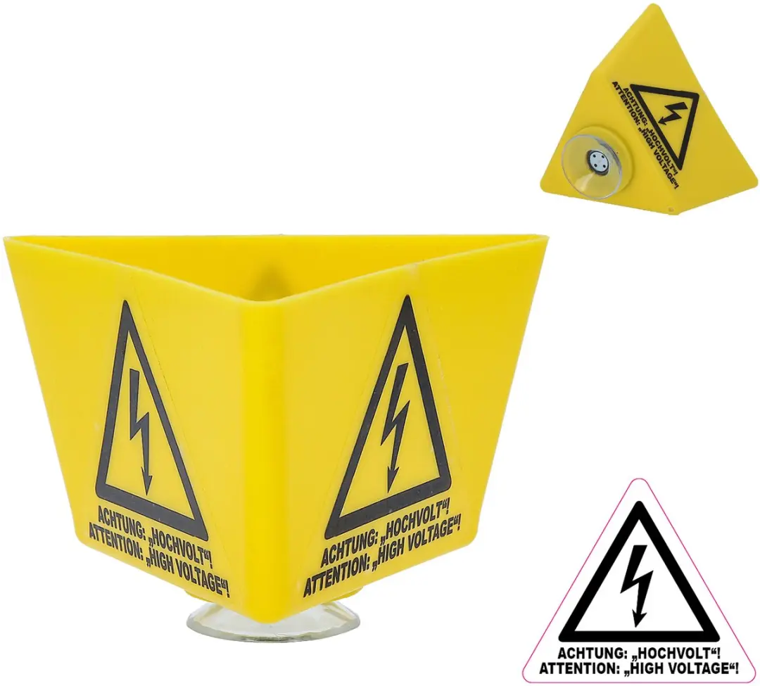 KS Tools 117.0222 Dakdisplay met Bliksemsymbool - Geel - afbeelding 6 van 6