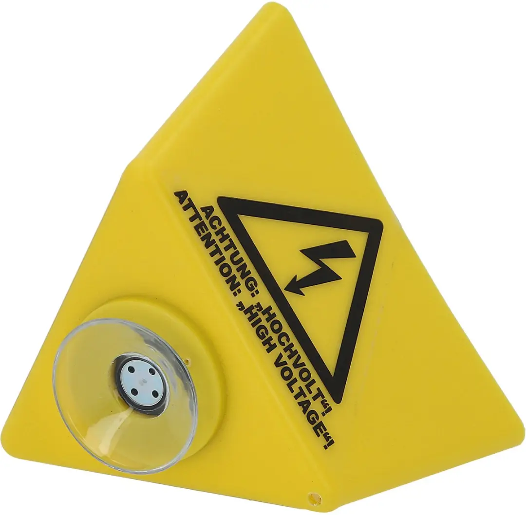 KS Tools 117.0222 Dakdisplay met Bliksemsymbool - Geel - afbeelding 4 van 6