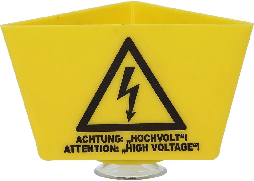 KS Tools 117.0222 Dakdisplay met Bliksemsymbool - Geel - afbeelding 2 van 6
