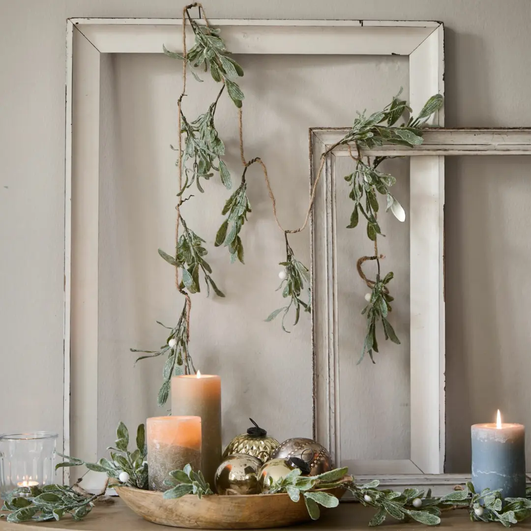 Loberon Guirlande Mistletoe - Groen - afbeelding 4 van 4