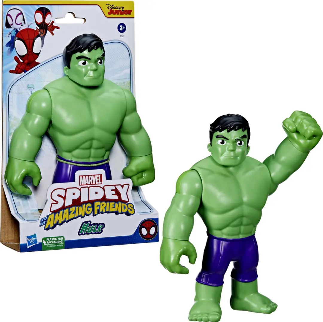 Hasbro Spidey and His Amazing Friends Hulk Actiefiguur