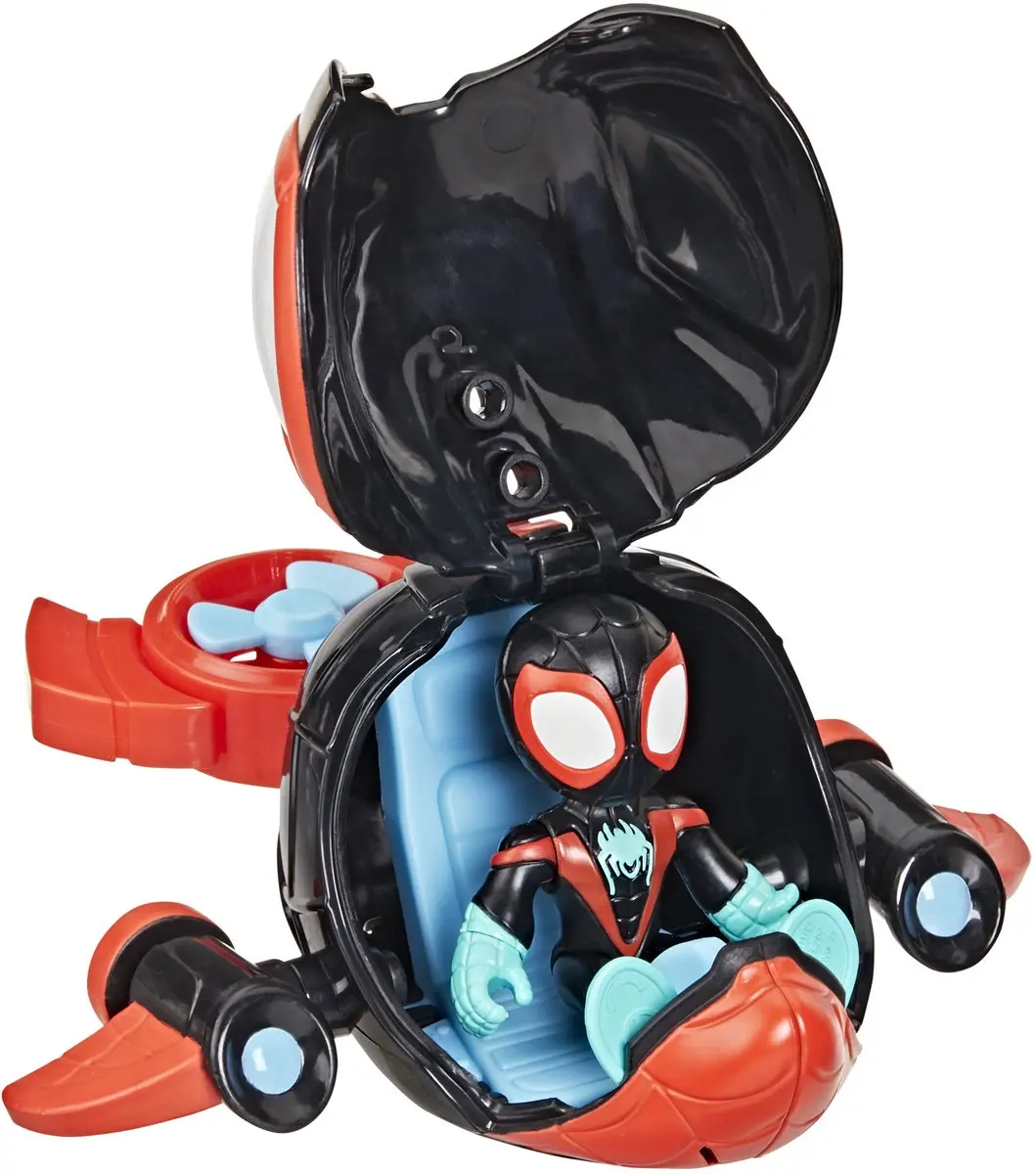 Marvel Spidey and His Amazing Friends Water-Webs Spin Dolphin - Speelgoedonderzeeër - afbeelding 4 van 6