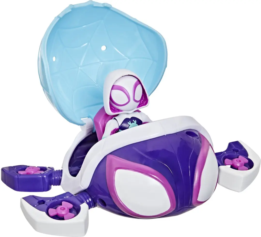 Hasbro Marvel Spidey Water-Webs Ghost Turtle Speelset - afbeelding 4 van 6
