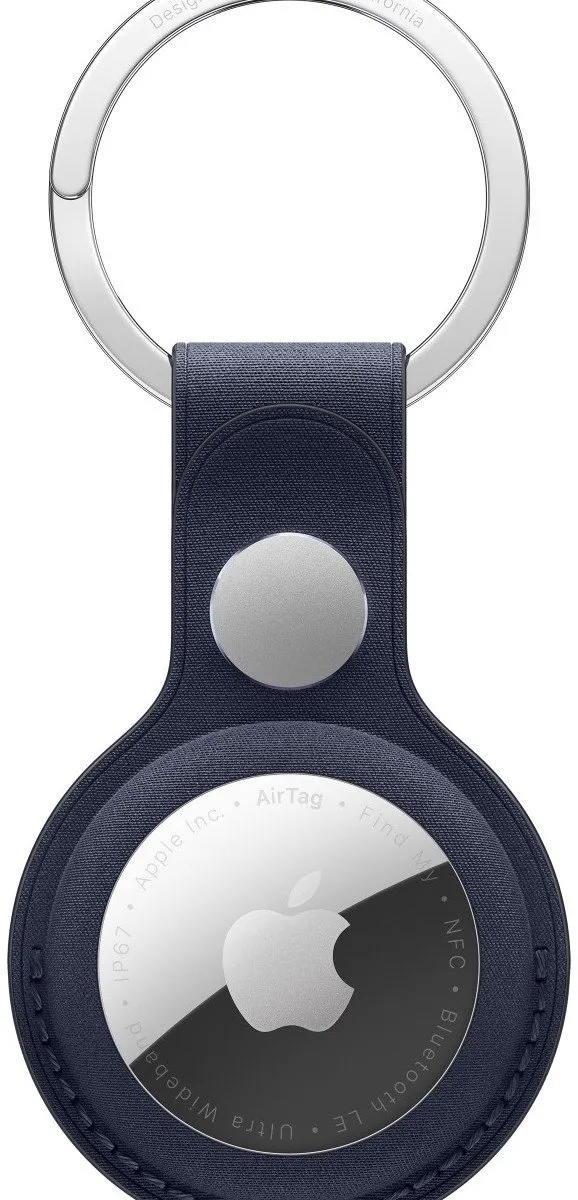 Apple AirTag FineWoven Sleutelhanger - Navy