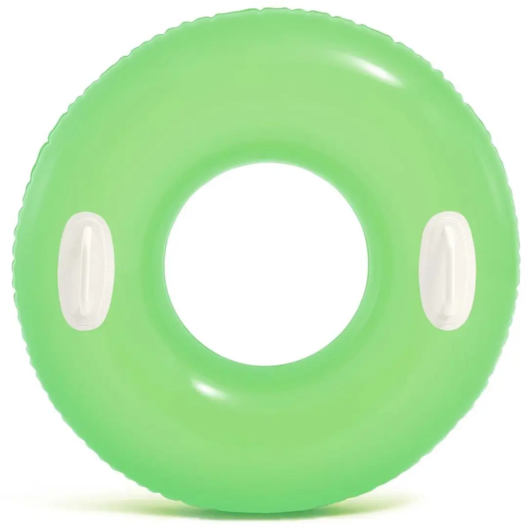 Zwemring met handvatten 76 cm groen INTEX 59258