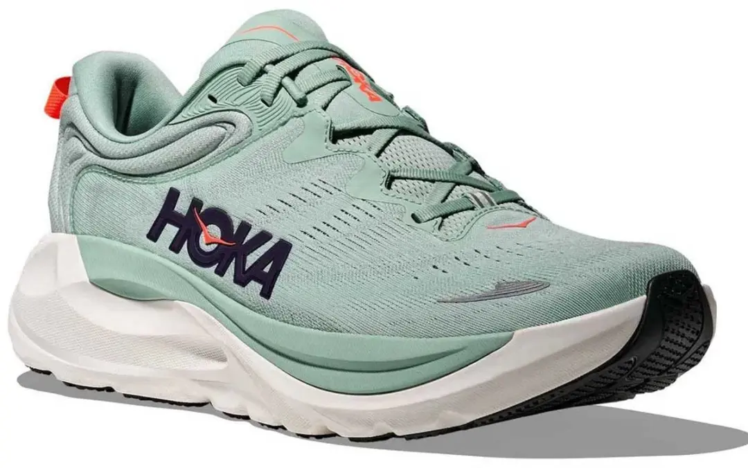 Hoka Gaviota 6 Heren Hardloopschoenen - Groen - afbeelding 2 van 4