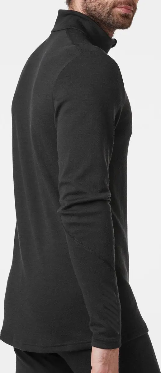 Helly Hansen Lifa Merino Midweight 1/2 Zip - Zwart - afbeelding 4 van 6