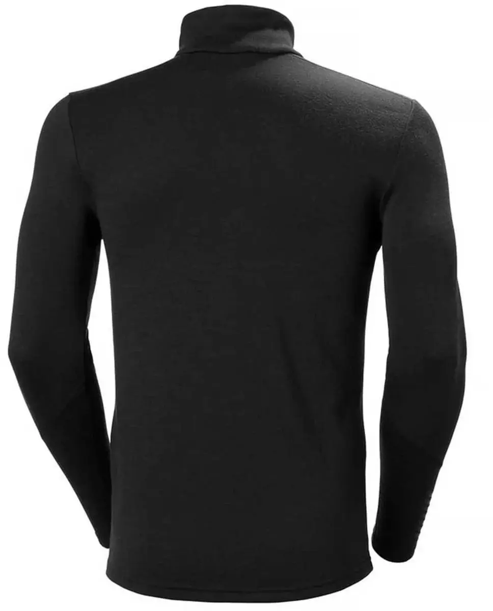 Helly Hansen Lifa Merino Midweight 1/2 Zip - Zwart - afbeelding 2 van 6