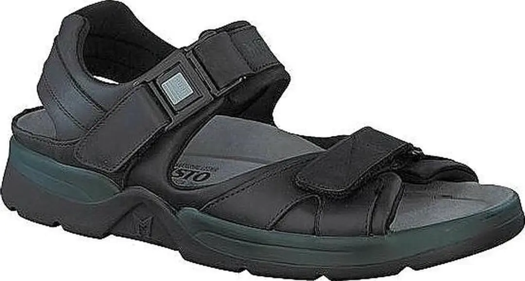 Mephisto heren sandalen zwart maat 40