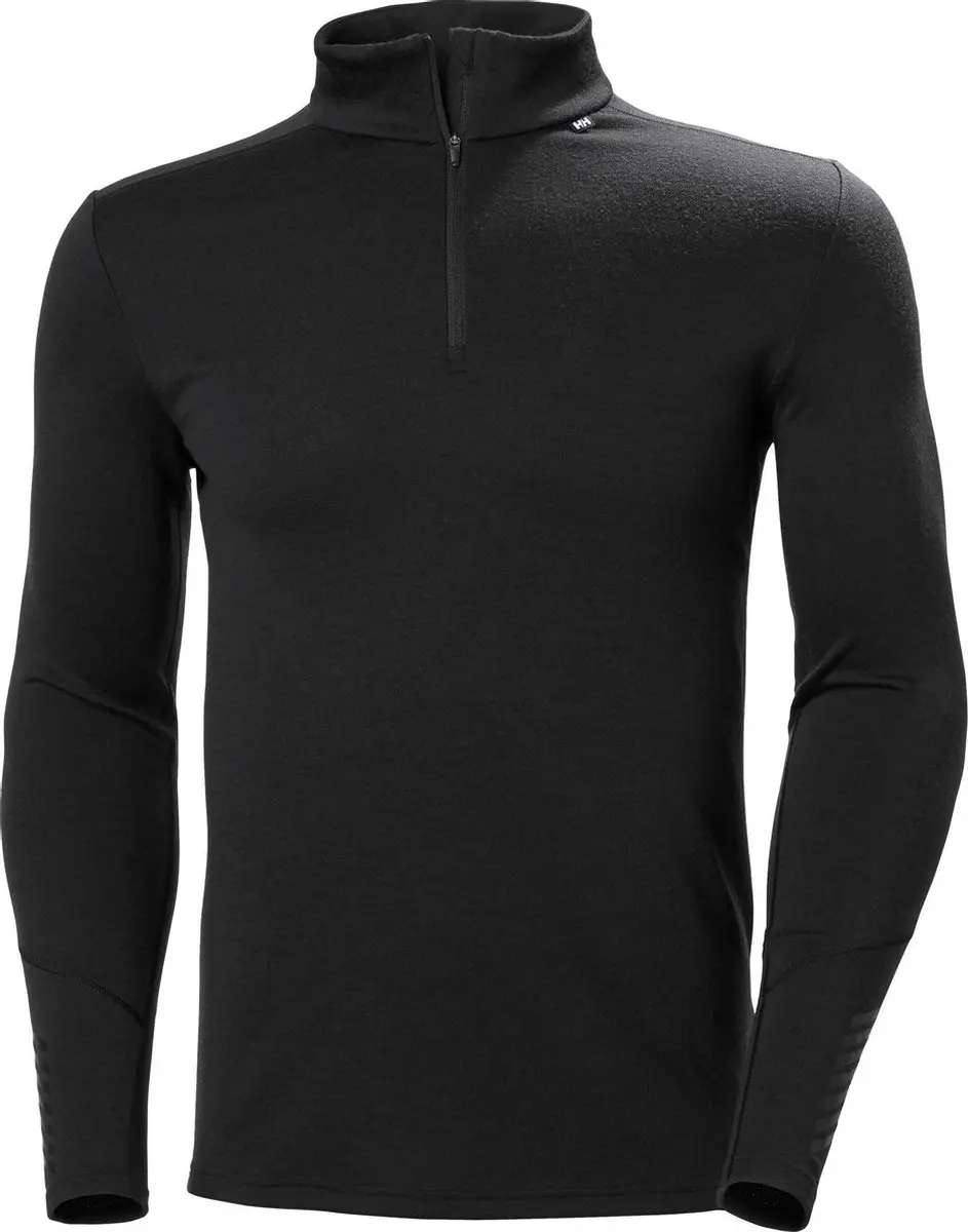 Helly Hansen Lifa Merino Midweight Crew - Zwart - afbeelding 5 van 6