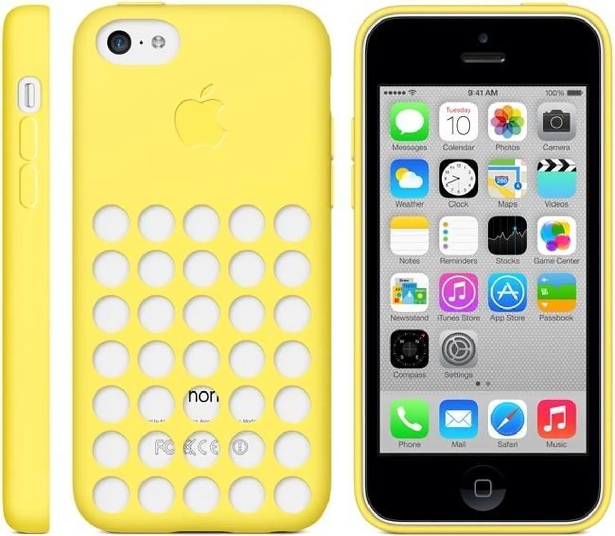 Apple iPhone 5C Siliconen Back Cover