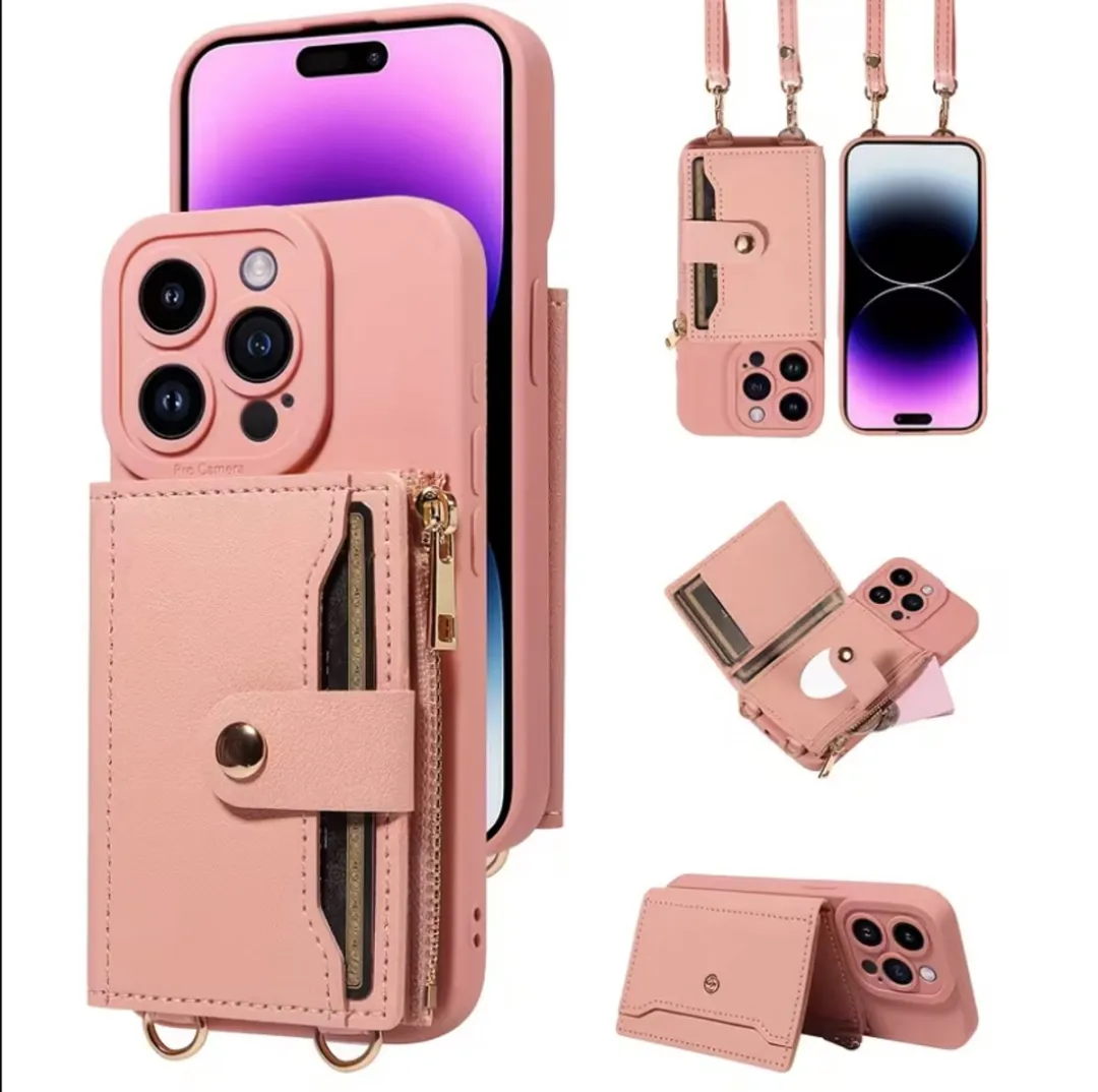 NUVEX iPhone 15 Hoesje met Portemonnee