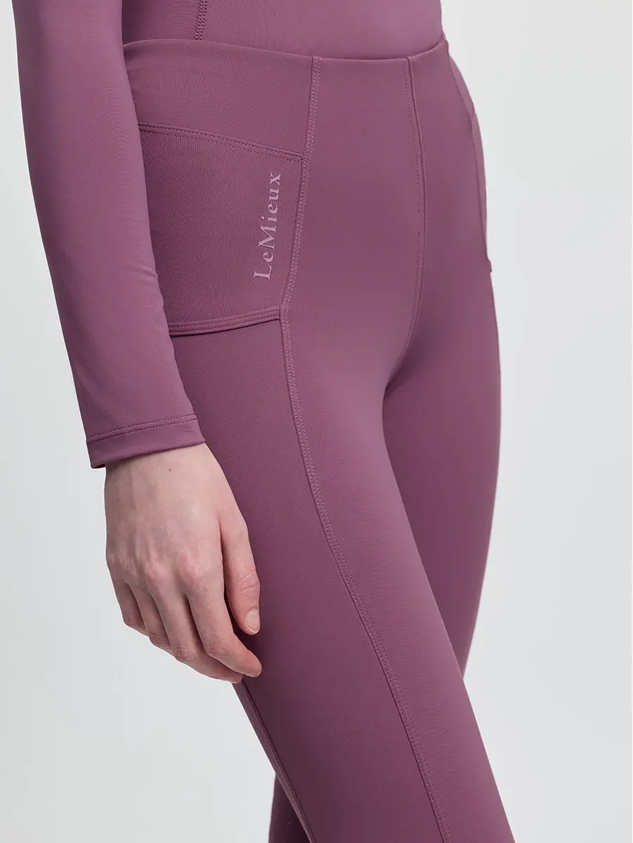 LeMieux Young Rider Orla Full Grip Paardrijlegging - Roze - afbeelding 6 van 6