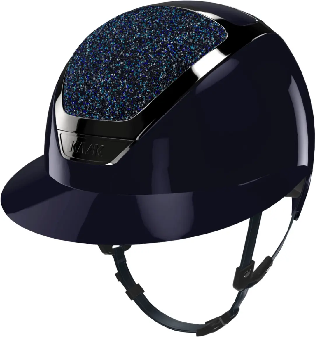 Kask Star Lady Pure Shine Navy Crystals Midnight Mixture Abisso Chrome Black 57-