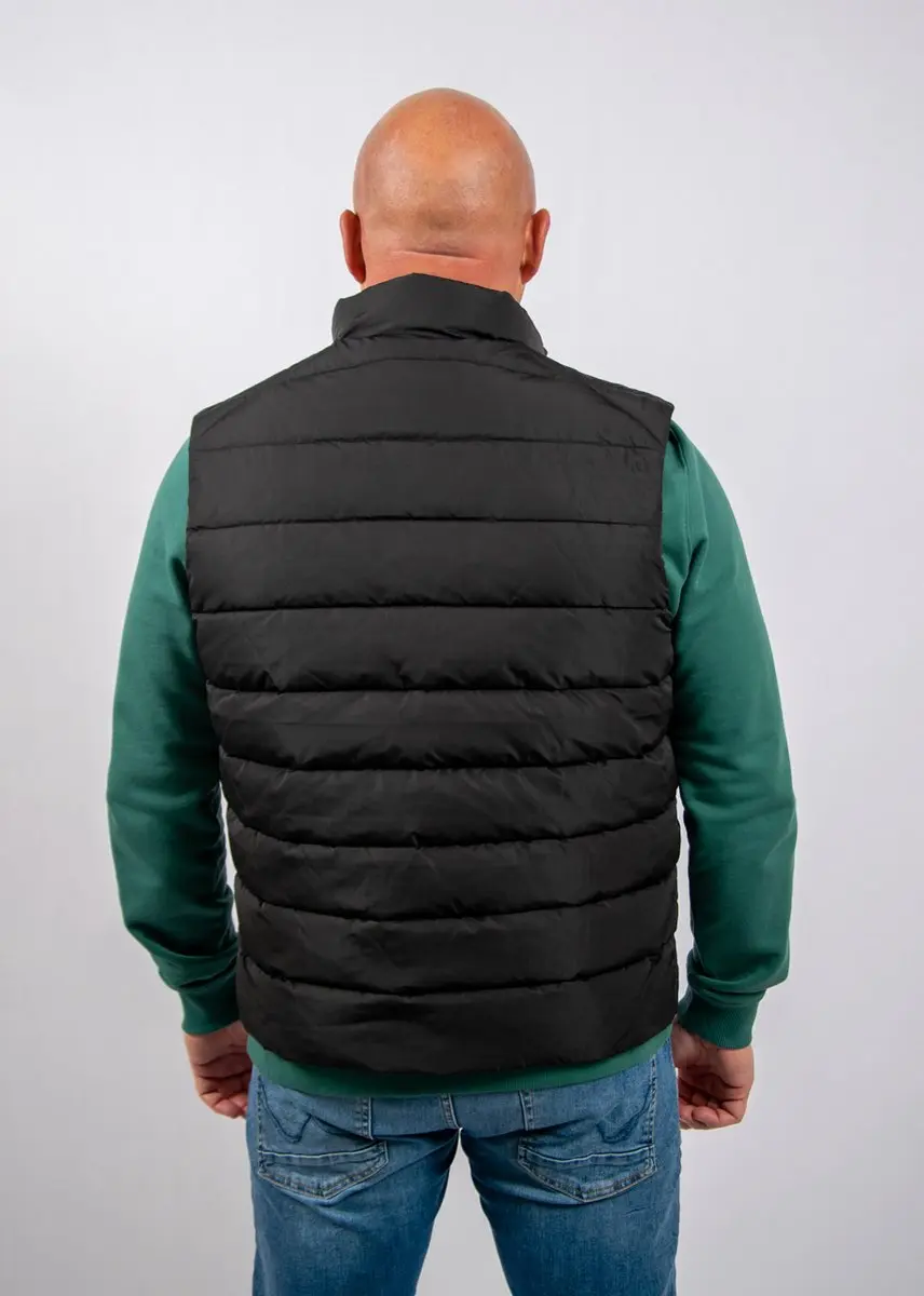 Lyle & Scott Quilted Gilet - Zwart - XL - afbeelding 3 van 6